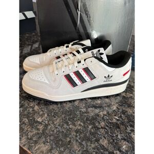 Adidas Forum 84 Low ADV Mens Skate Shoes White Black Red JP6094 Size 9.5